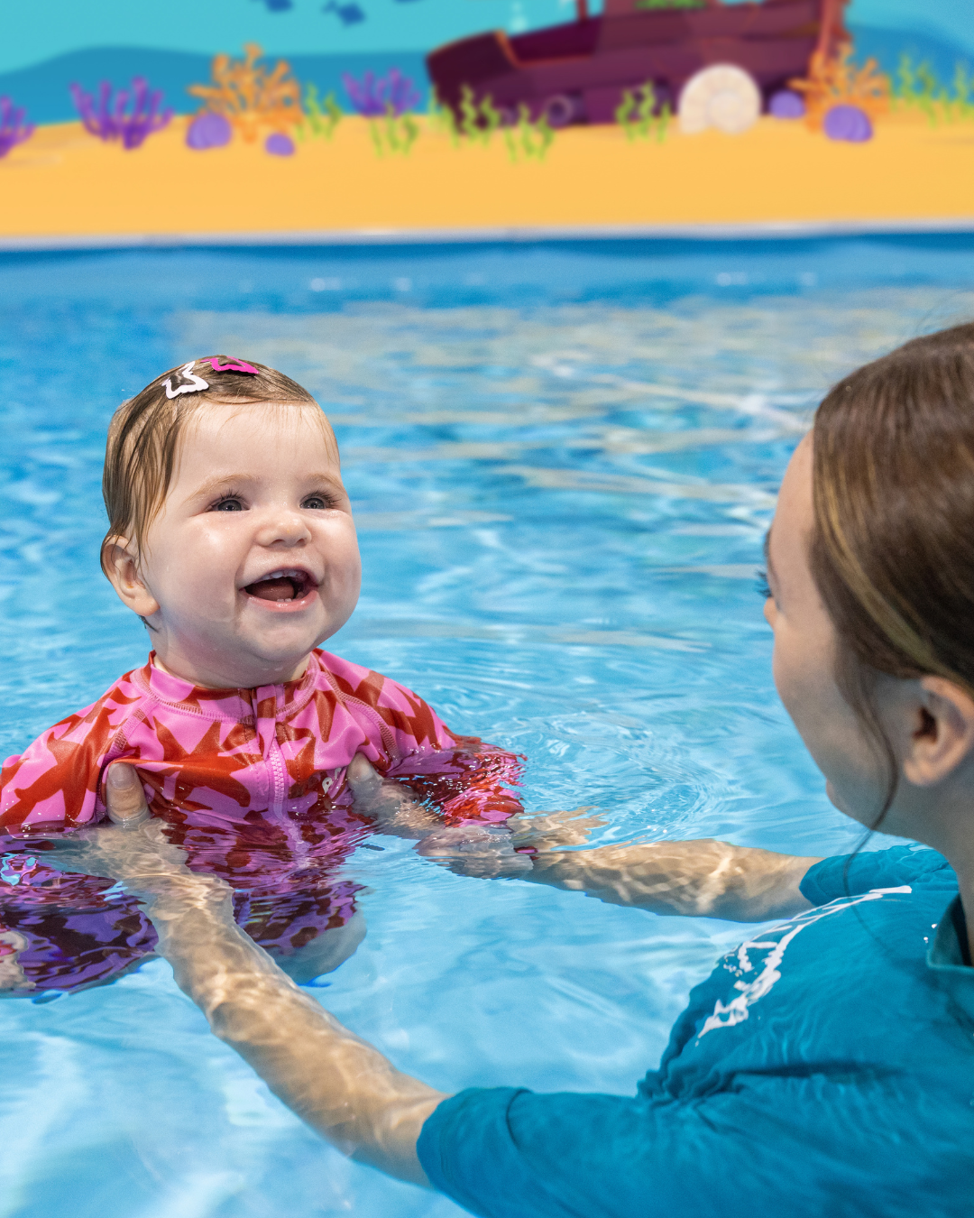 baby and teacher baby and teacher - JUMP! Swim Schools