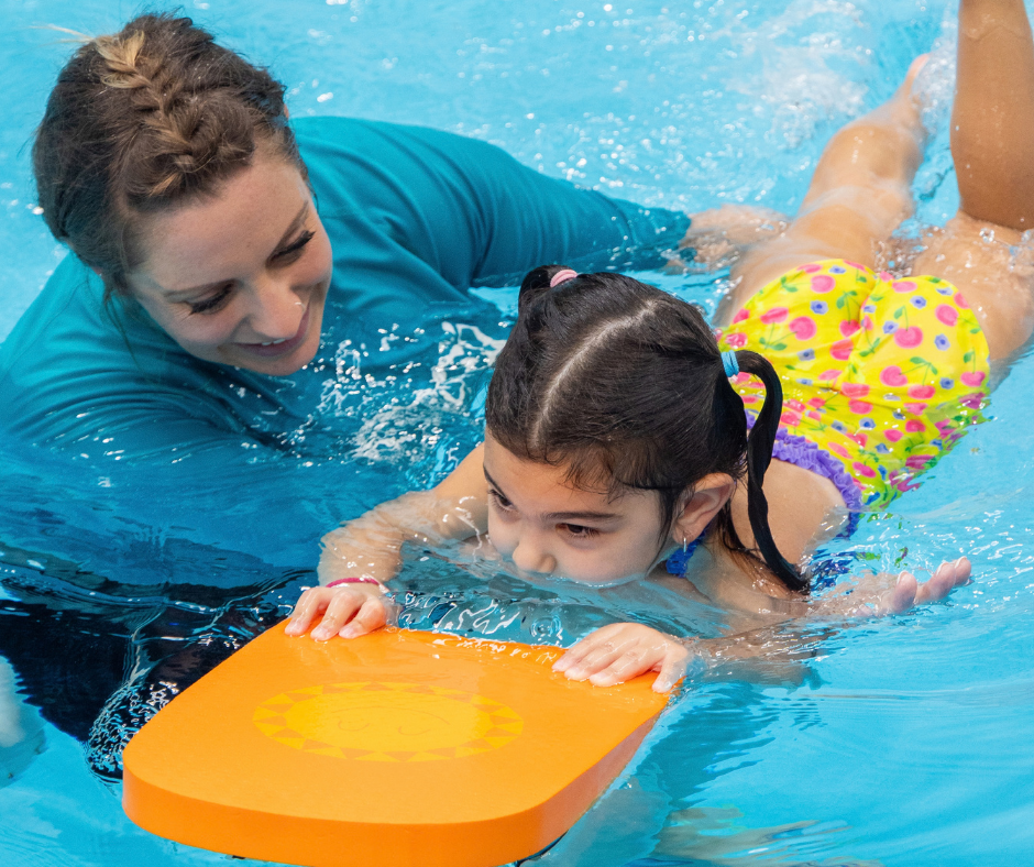 girl kick board teacher girl kick board teacher - JUMP! Swim Schools